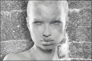 Making a Statue in Photoshop Tutorial: Final Result